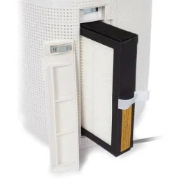 2-in-1 air purifier and dehumidifier including replacement filter