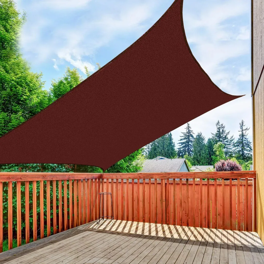 Sun sail sun roof Terra HDPE 4x6m