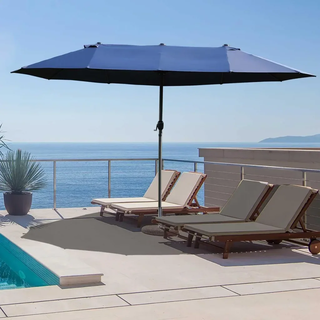 Parasol garden umbrella Marktsch