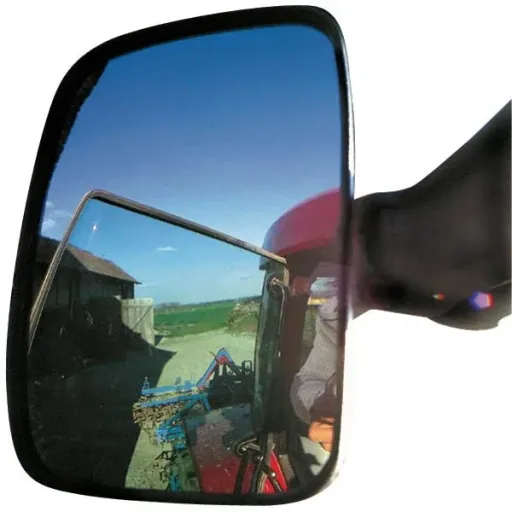 Wide-angle/panoramic exterior mirrors for bars