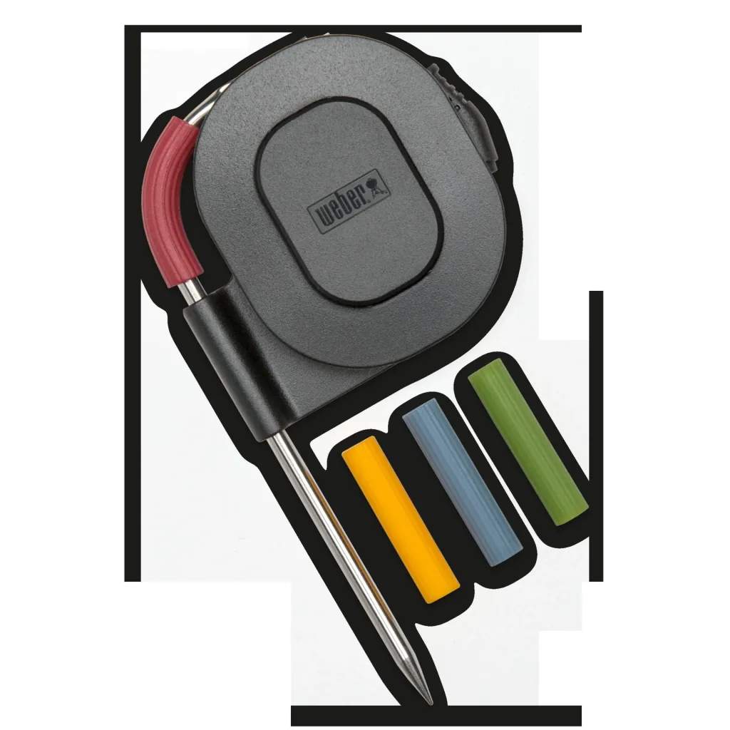 Measuring probe for grilled food