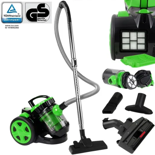 Vacuum cleaner 900W Green - green electricity edition