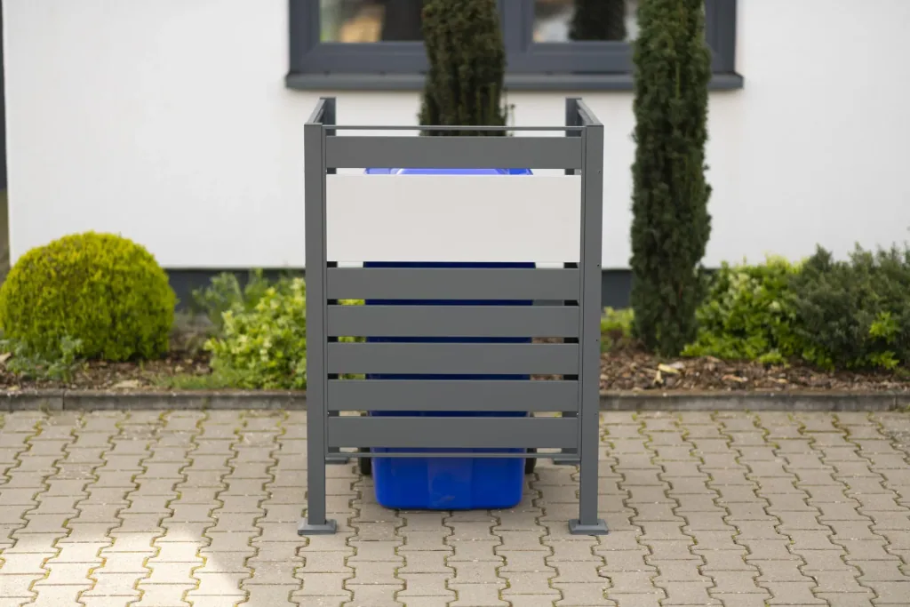 Garbage can cover Planum 1-box, 120 cm, anthracite