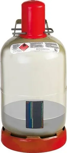 Gas level indicator - practical accessories for gas bottles