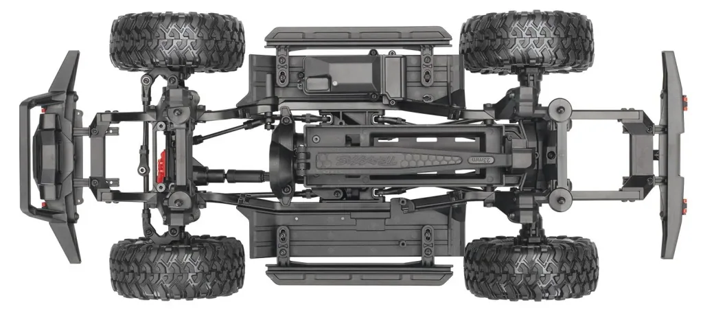 TRX-4 Sport 4x4 Kit (construction kit) without electronics 1/10 4WD Scale-Crawler Kit including accessory kit