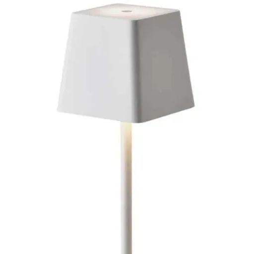 VT-7563 Table Lamp - 3000K - Dimmable by Touch - Rechargeable - White
