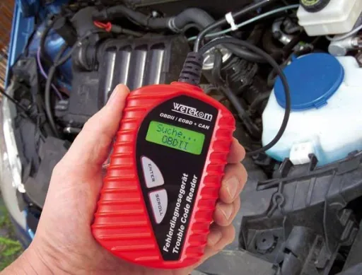 OBD II diagnostic device, including software and storage bag