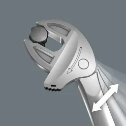 Self-adjusting open-end wrench set, 4 pieces