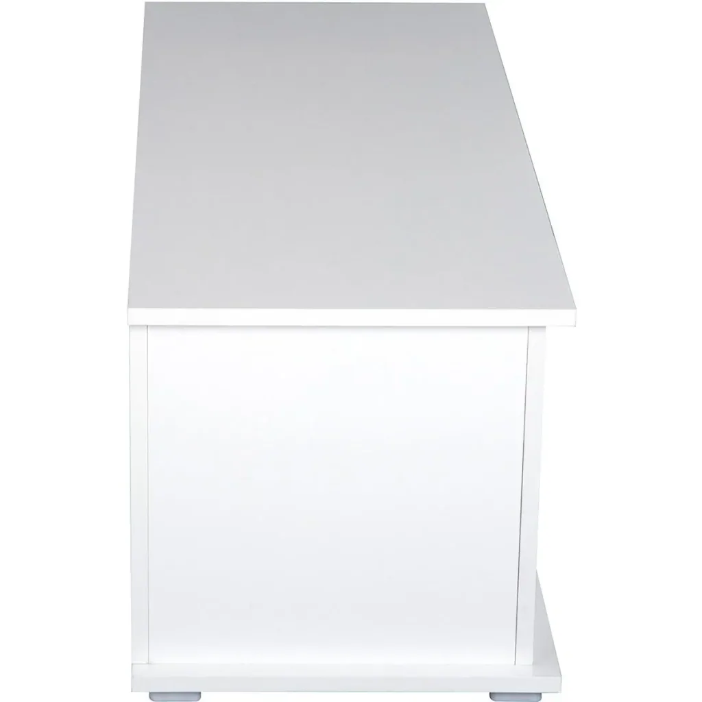 Wooden box with folding lid