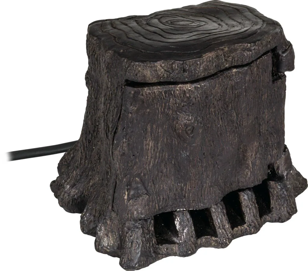 4-way remote control sockets tree stump