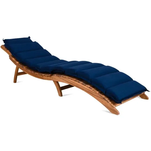 Cushion for lounger - water-repellent - 7cm thick padding