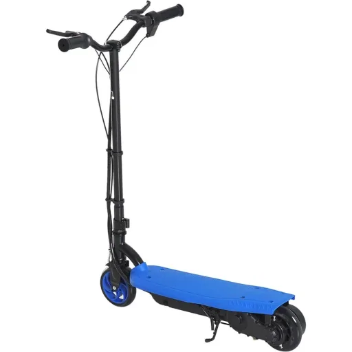 E-Scooter Kick Scooter Children's Scooter Children Scooter Metal Blue