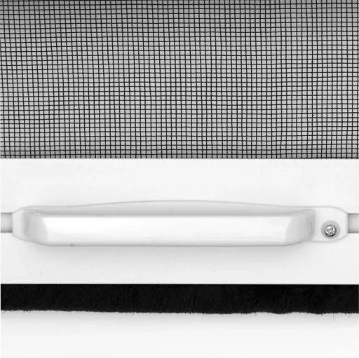 Insect screen roller blind for windows, 100 x 160 cm in anthracite