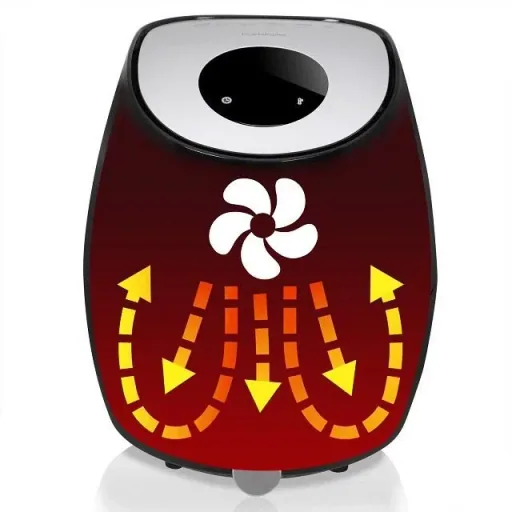 9-in-1 Deep Fryer with Touch Display 3.6 Liters - Black