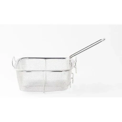 Multi-purpose pan - deep fryer / deep fryer basket - non-stick coating - marble coating - orange
