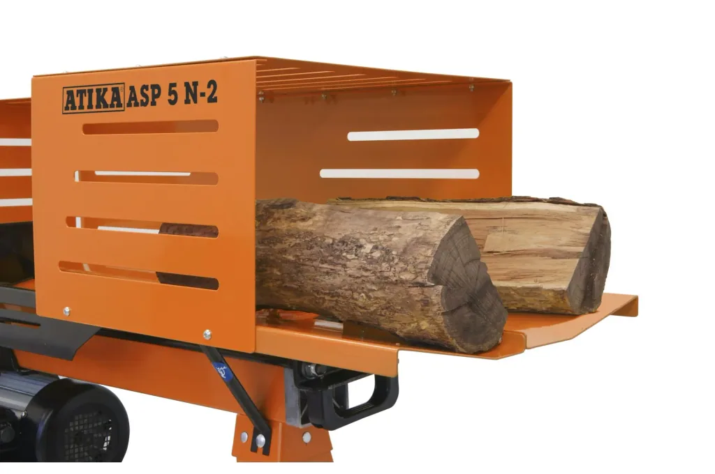 Elektryczny rozdzielacz drewna "ASP 5 N-2 UG", z podstawą, 5 ton