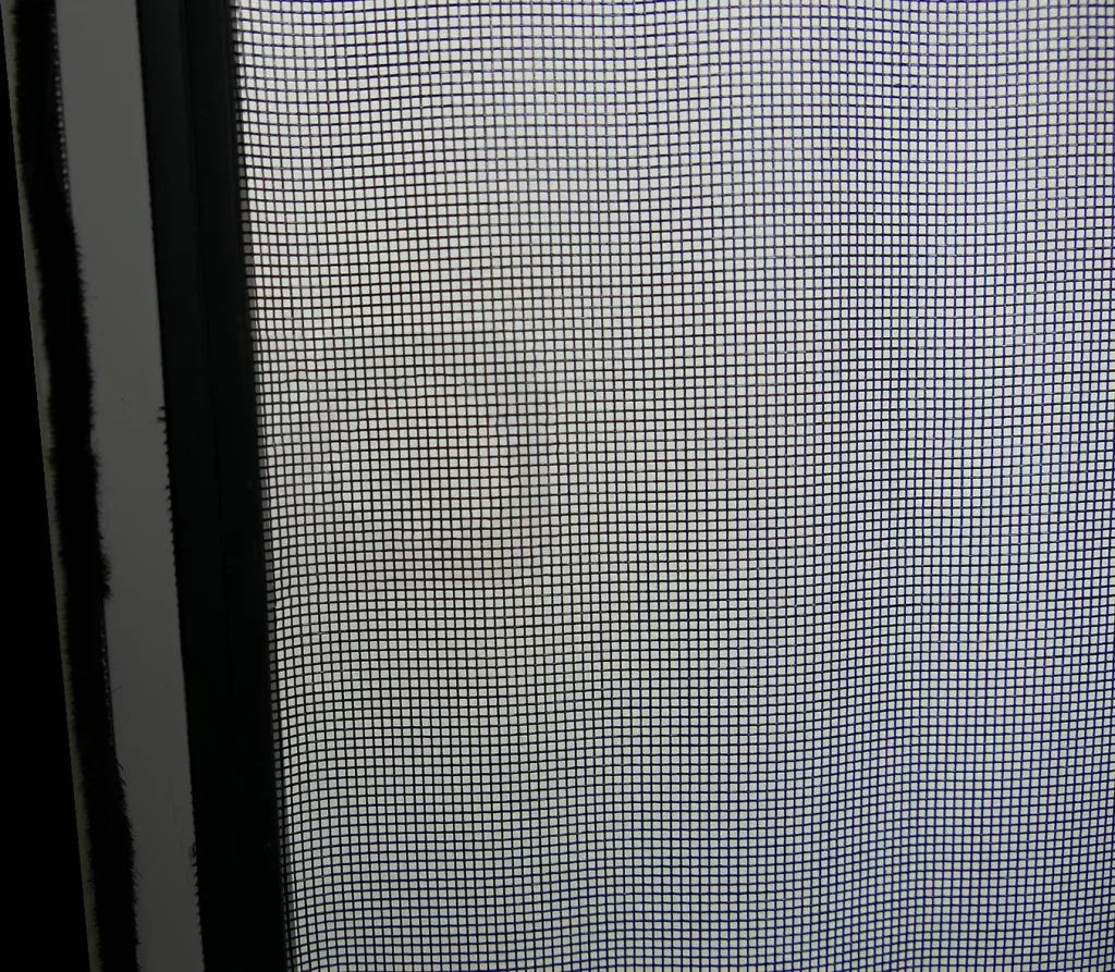 Telescopic insect screen window slim with pollen protection ViPer 120 x 140 cm, anthracite