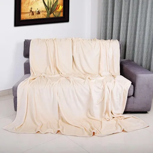 XXL microfiber blanket 280x210cm - b