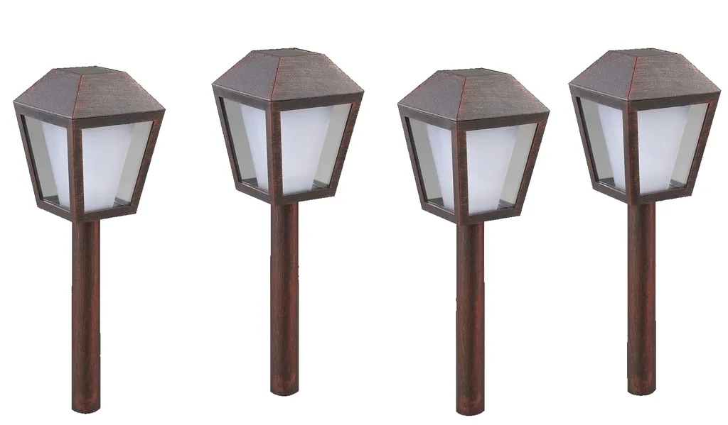 Solar Lantern "Antique" - 4 pieces