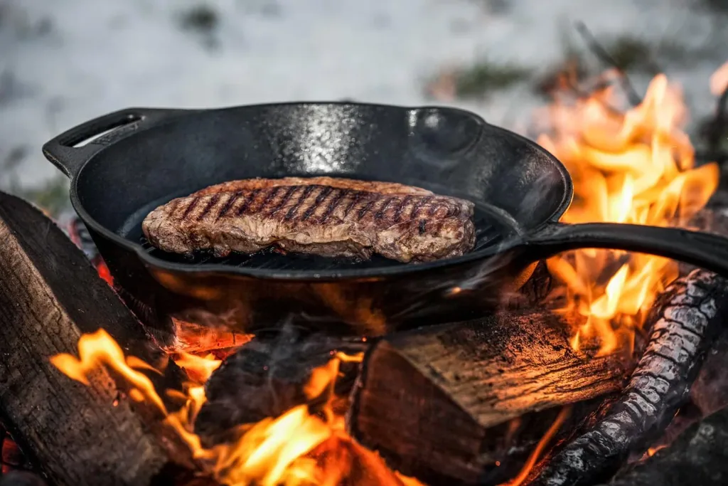Grill-Fuerpanne gp30 with Steel