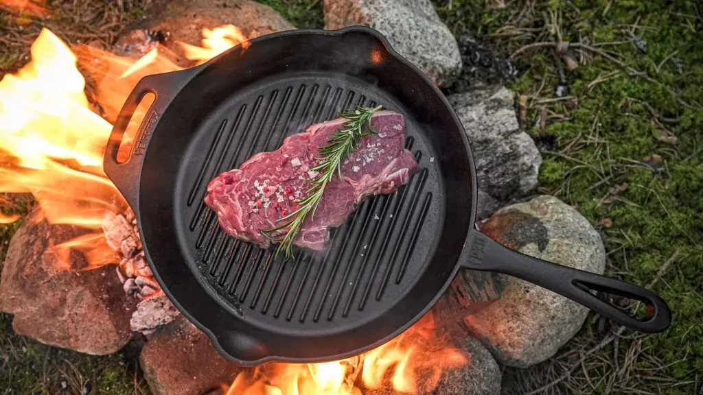 Grill-Fuerpanne gp30 with Steel