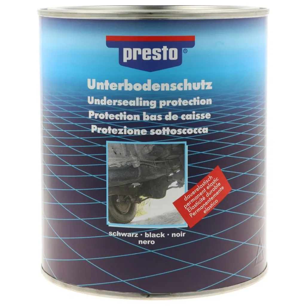 Underbody protection bitumen, brush can, black, 2500 g