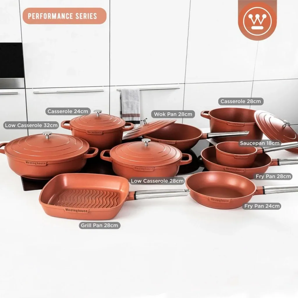 Performance Series Grill Pan - Oven Safe - 28 cm - Orange