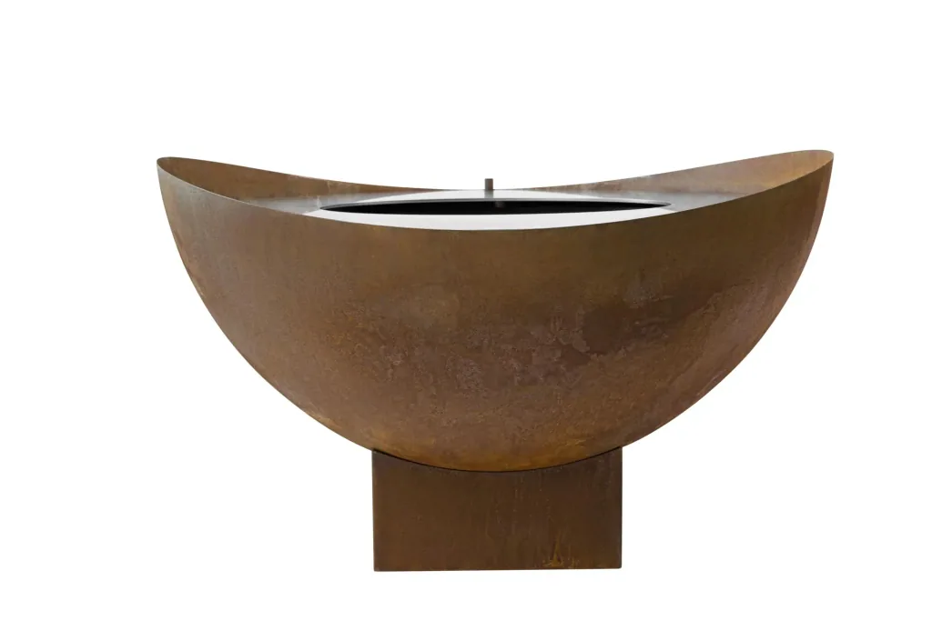 Fire bowl Wave rust, without accessories