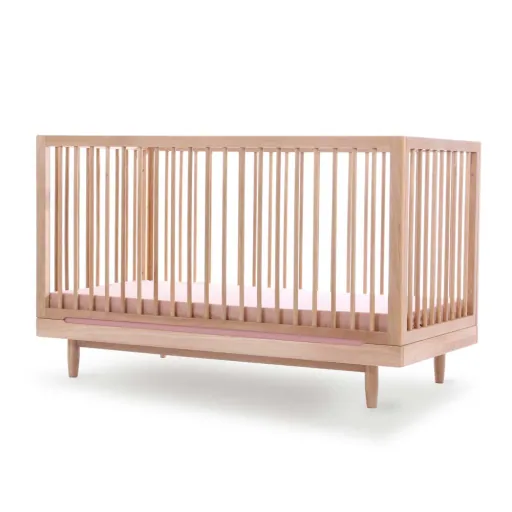 Nobodinoz łóżeczko dziecięce "Pure" dąb 70 x 140