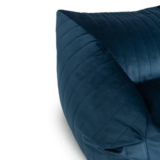 Nobodinoz Beanbag "Chelsea" velvet midnight blue
