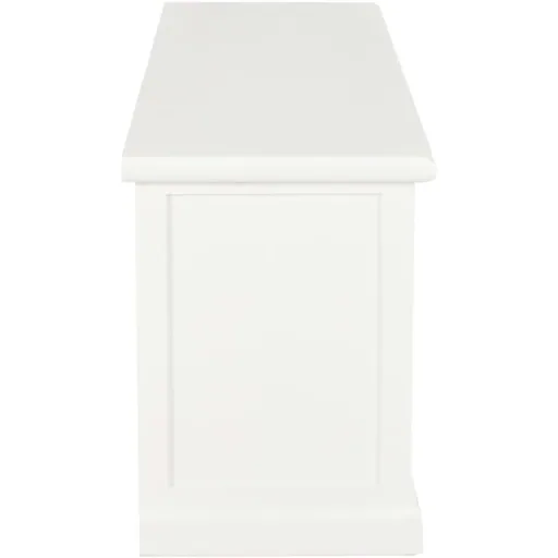 TV cabinet 120x30x40 cm white wood