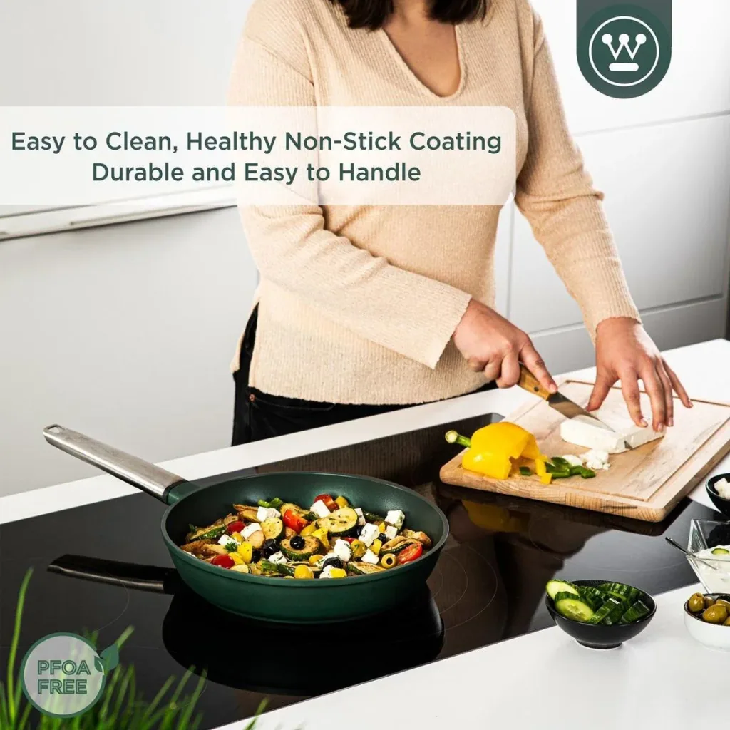 Performance Series Frying Pan - Oven Safe - 24 cm - Green