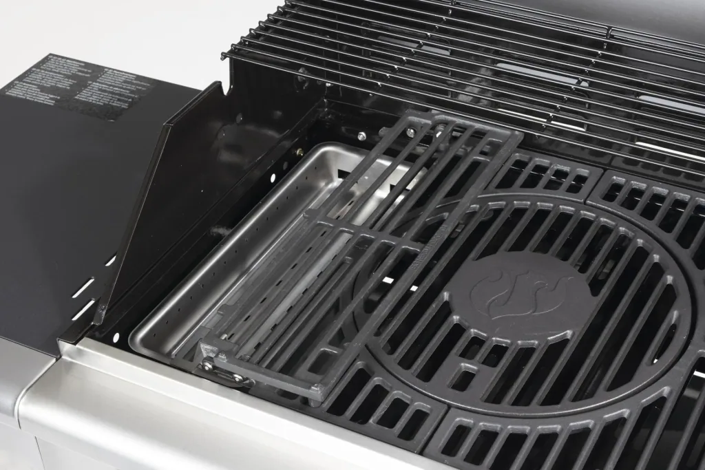 Gas & charcoal grill, Triton 4.1 coaL, 4 adjustable burners