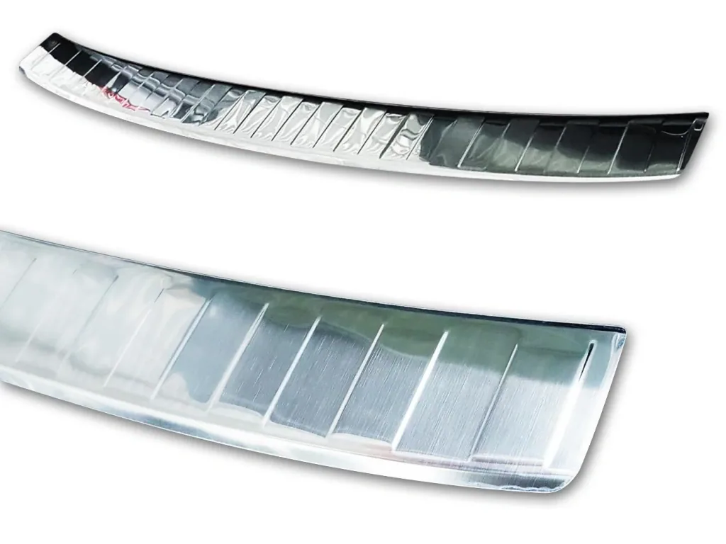 Stainless steel loading sill protection, Audi A6 - C8 Avant, 2018> OEM quality with soft, deburred edges