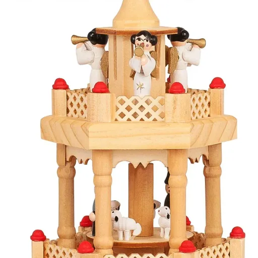 Christmas pyramid 31cm (real wood)