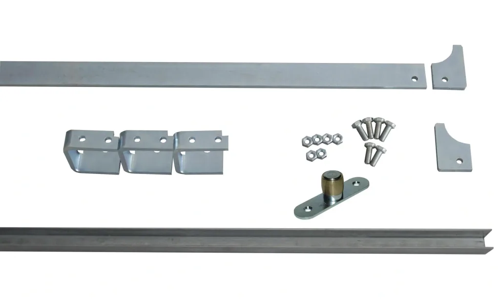 Guide rail set 50 x 10 mm, 1.85 m long