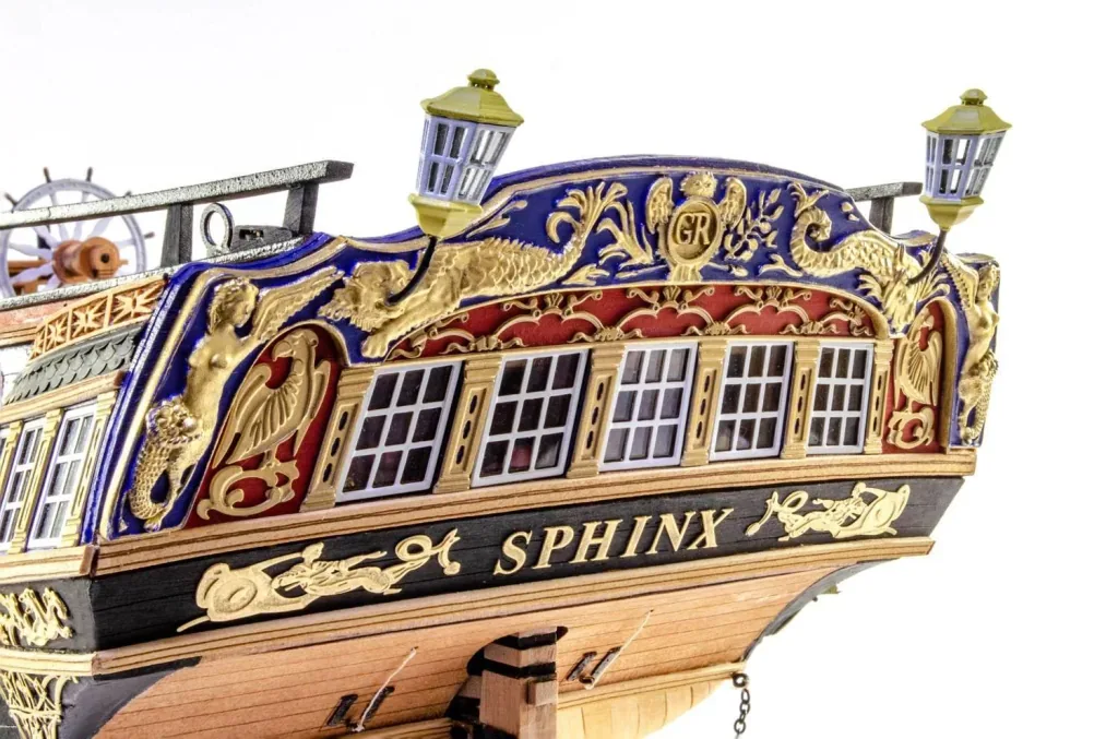 HMS Sphinx 1775 kit in 1:64 scale