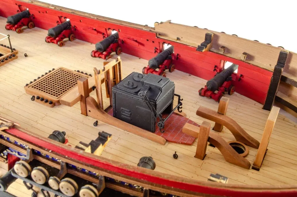 HMS Sphinx 1775 kit in 1:64 scale