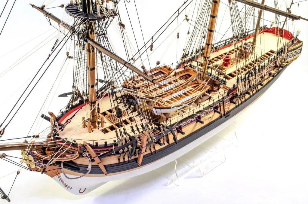 HMS Sphinx 1775 kit in 1:64 scale