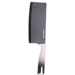 Kitchen knife set - with standard - 8-piece - pink
