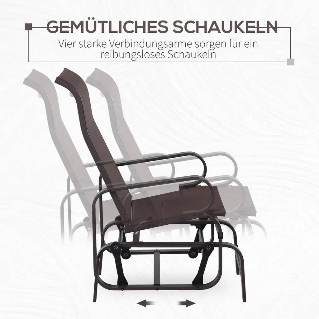 Rocking chair garden garden chair R