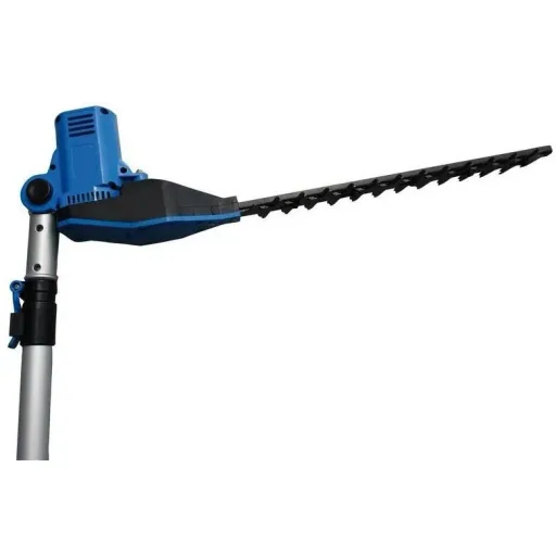 2-in-1 garden set with hedge trimmer and pruning saw - adjustable handle and cutting head - 800 W