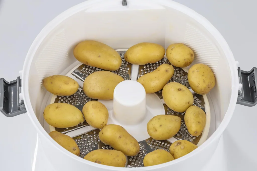 Electric potato peeler 2-in-1, 85 watts - with salad spinner