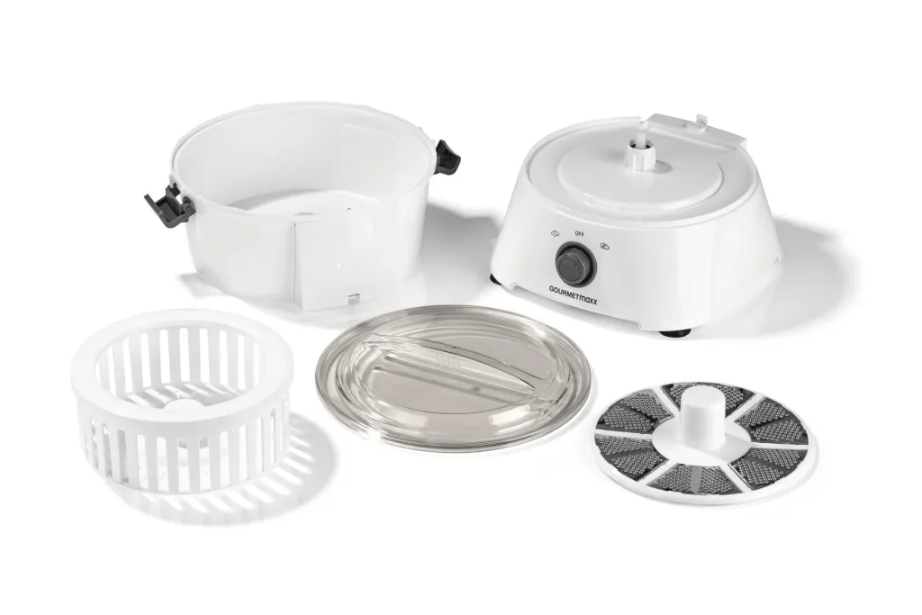 Electric potato peeler 2-in-1, 85 watts - with salad spinner