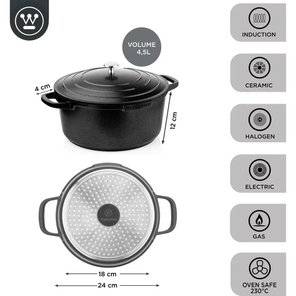 Performance Series Pots and Pans - Frying Pan 28 cm + Frying Pan 24 cm - Black