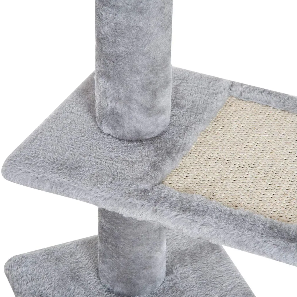Scratching post cat tree play tree stairs 5 layers gray