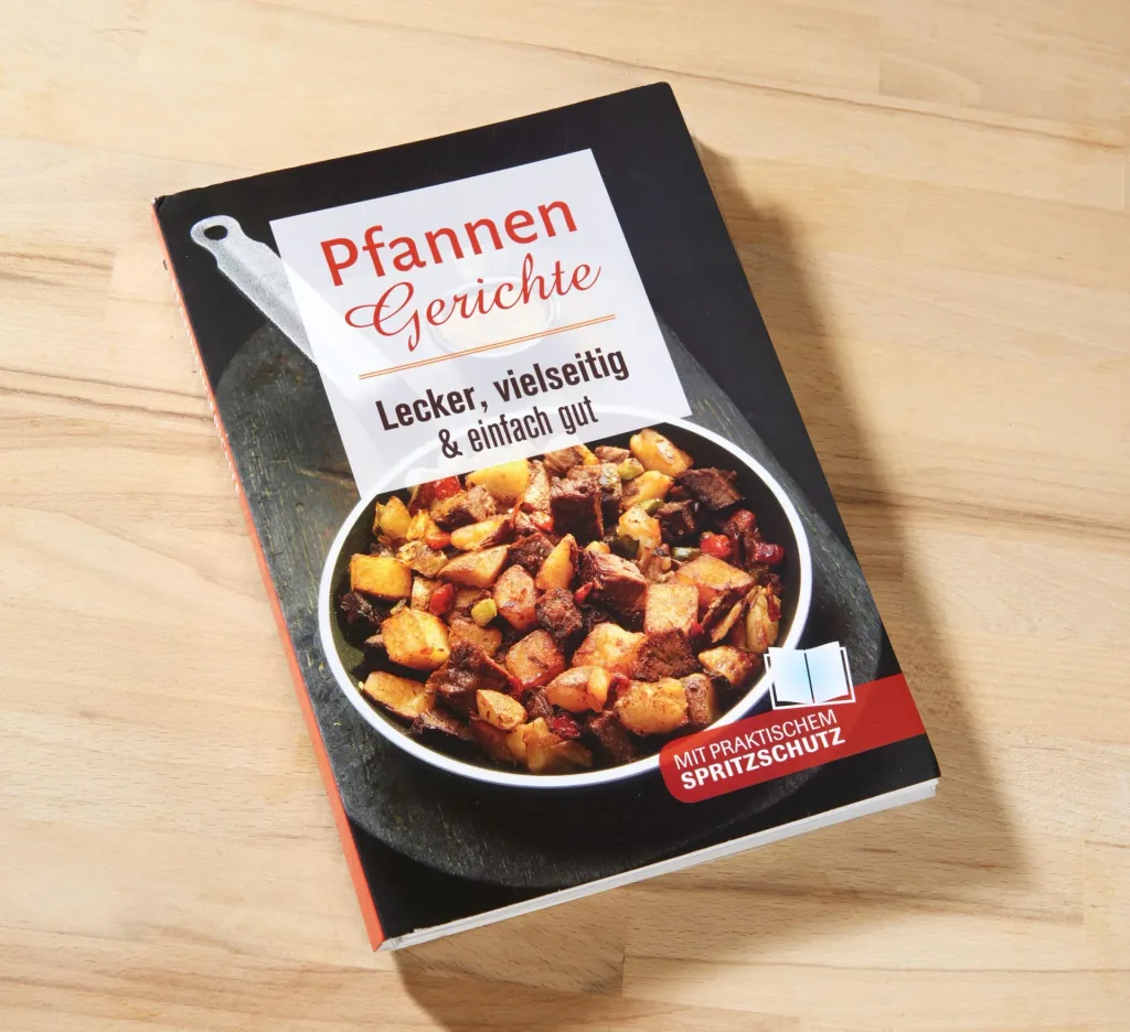 Iron pan, set of 3 + FREE recipe book