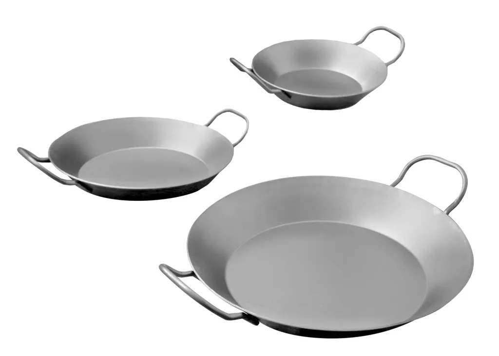 Iron pan, set of 3 + FREE recipe book