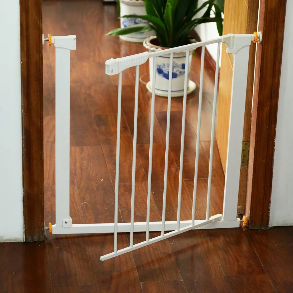 Door safety gate dog gate door gate 74-95 cm