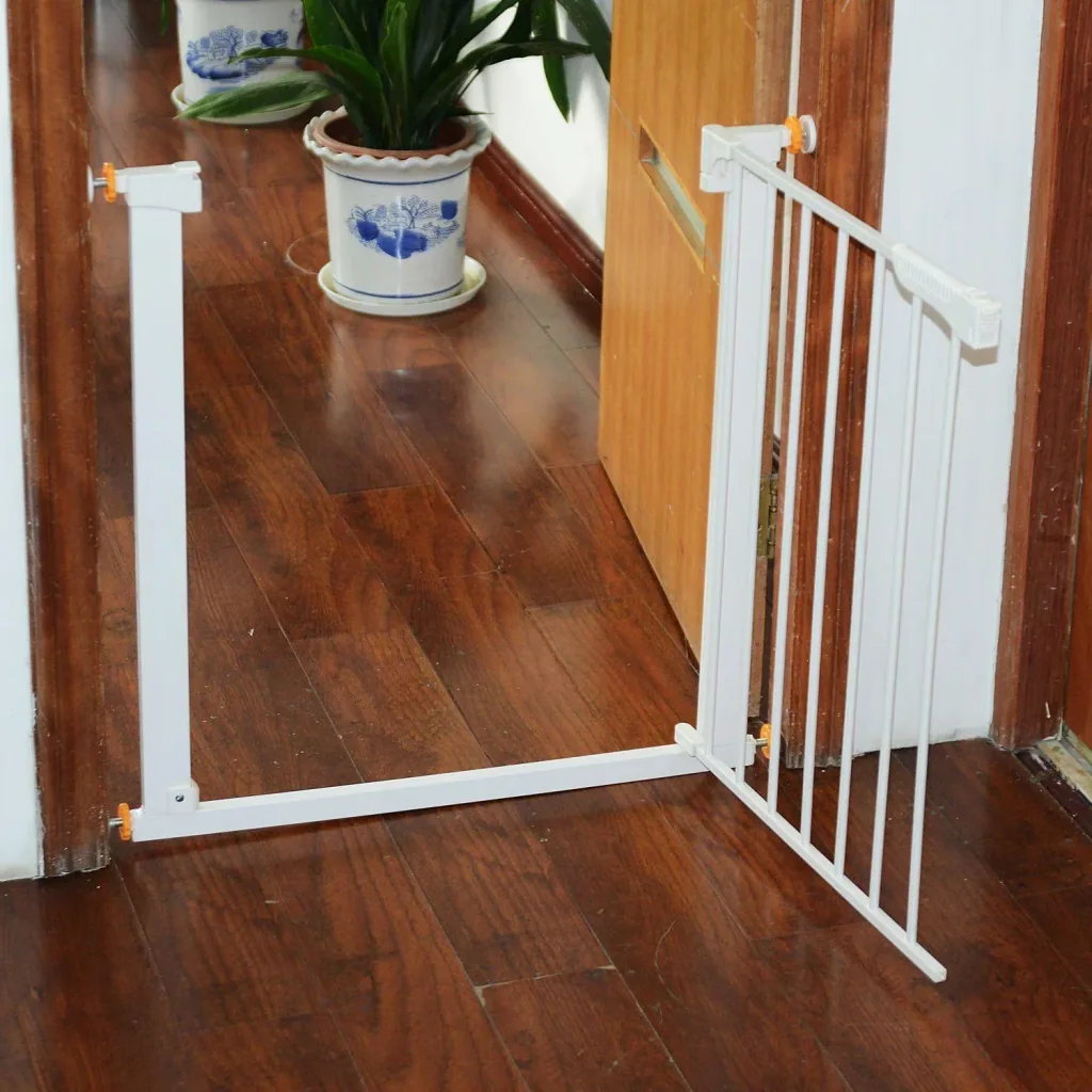 Door safety gate dog gate door gate 74-95 cm